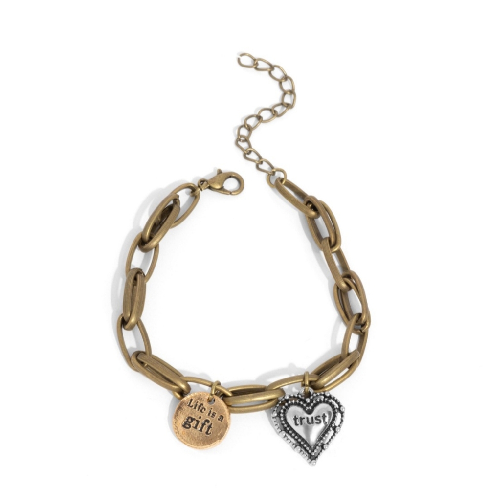 Brass bracelet